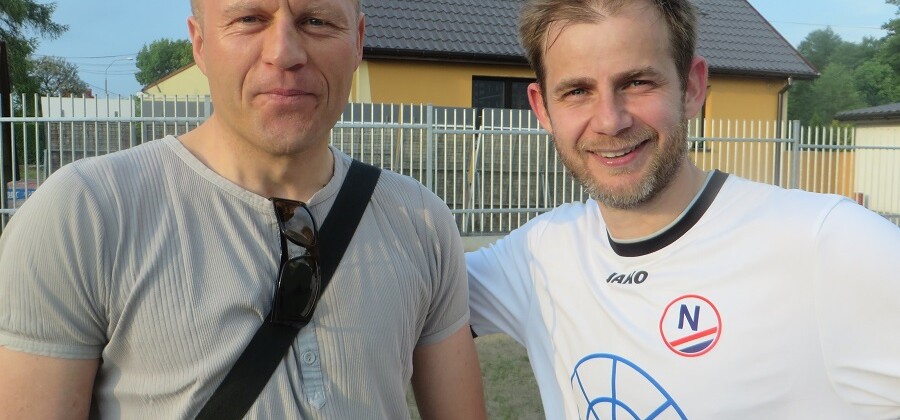 Duet wyborowy â Przemek Cichoń (z prawej) i Dariusz Kozubek   